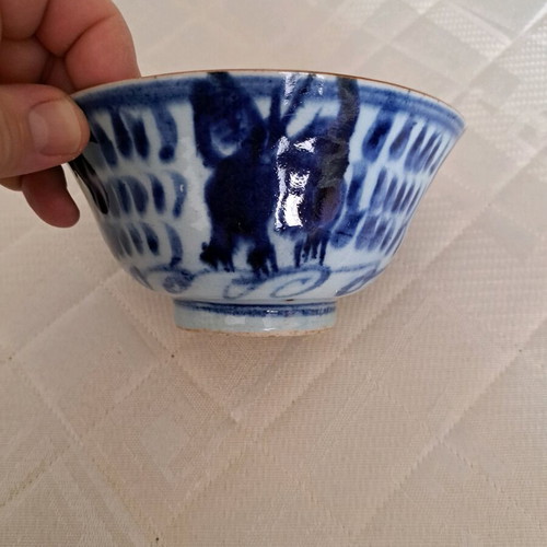 Chinese bowl like new, antique porcelain from late 18th century