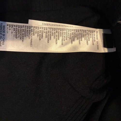 Diesel blue wool sweater like new with chains