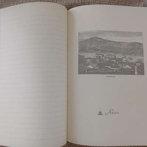 Vintage Aloe Collectible Notebook like new with artwork