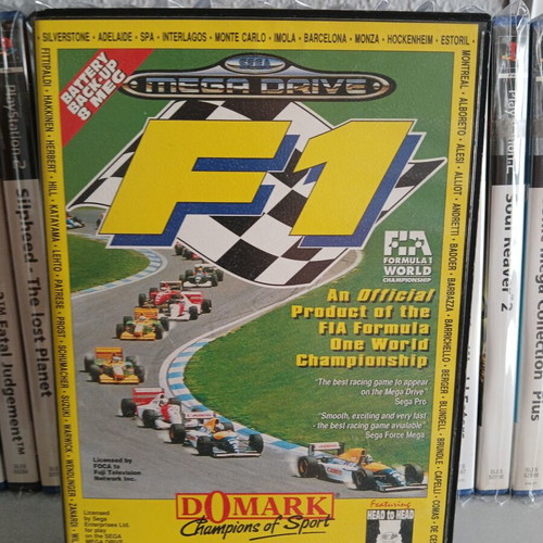 F1 Sega Mega Drive game