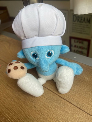 Smurf Chef plush like new