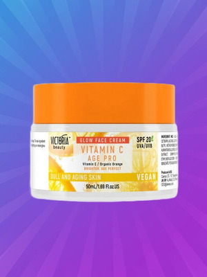 Age Pro Glow Face Cream with Vitamin C and SPF 20 for Wrinkle Care new