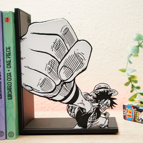 One Piece Luffy Bookend New, Manga and Book Support