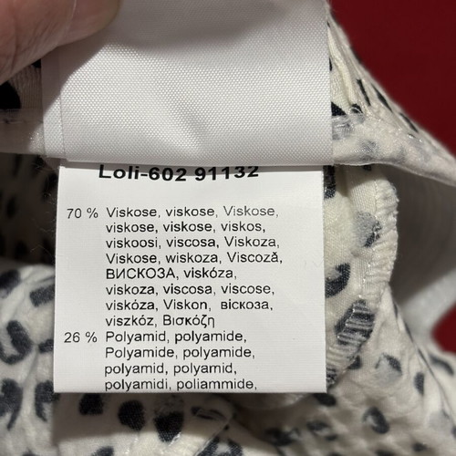 Stehmann Capri Leggings with Animal Print like new, size L