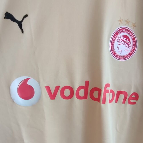 Olympiacos FC 06/07 vintage gold jersey by Puma