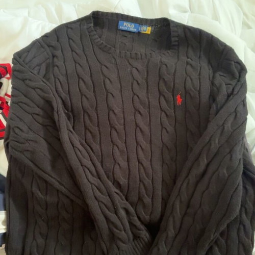 Polo Ralph Lauren jumper black like new, size L
