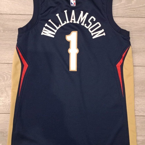 Zion Williamson New Orleans Pelicans jersey used, authentic