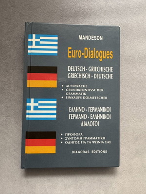 Euro-Dialogues Greek-German and German-Greek dialogues like new
