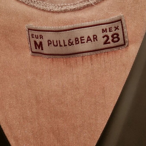 Pull&Bear Mini Velvet Dress pink like new, loose fit