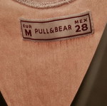 Pull&Bear Mini Velvet Dress pink like new, loose fit