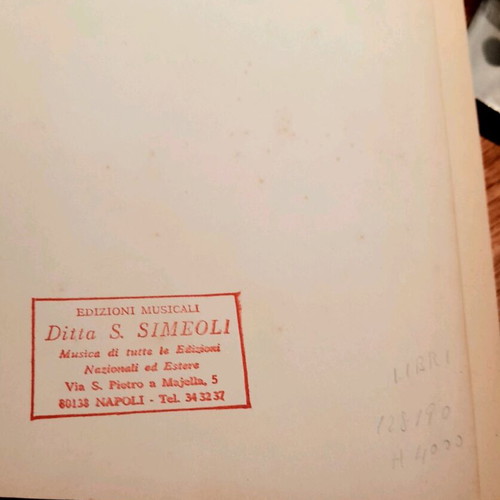 La Tecnica Dell'Orchestra Contemporanea book like new, Italian