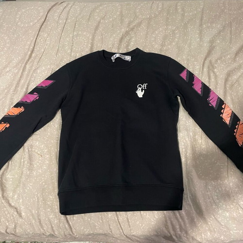 White off sweatshirt like new, size S