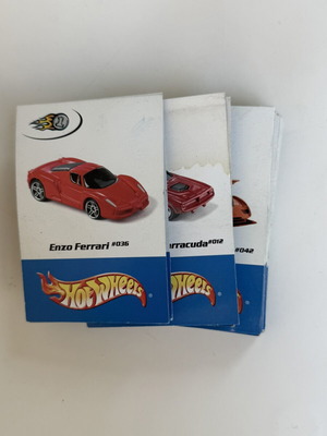 Κάρτες Hotwheels σαν καινούργιο