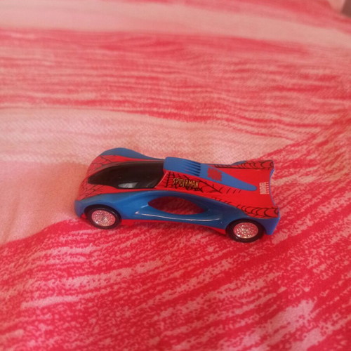 Majorette Spiderman 2004 diecast toy car used