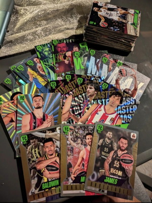 Panini Top Class Euroleague 25-26 basketball cards, pack of 67