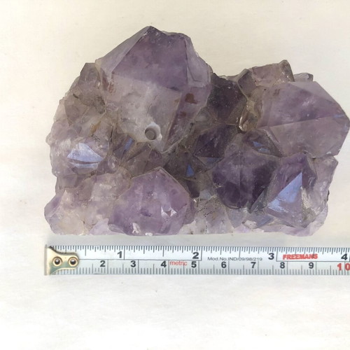 Amethyst raw crystal 300g used, natural purple quartz