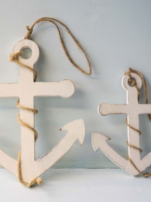 Decorations with sea theme used