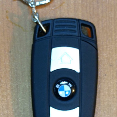 BMW windproof lighter with flashlight new