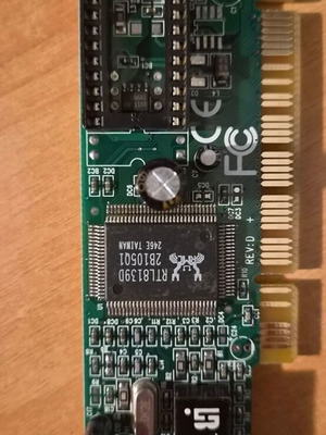 Fdx card for Asterisk telephone system used, supports ISDN or FDX lines