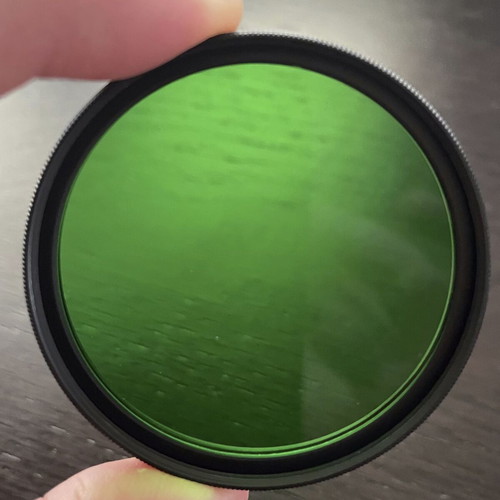 Hoya G(X1) 49mm lens filter like new, vintage Japan