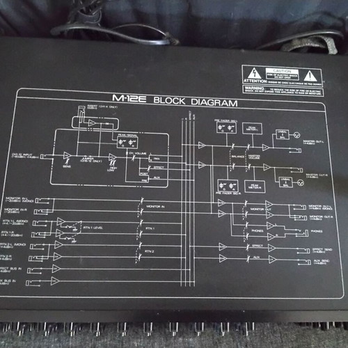 Roland M-12E Rack Mixer used in very good condition