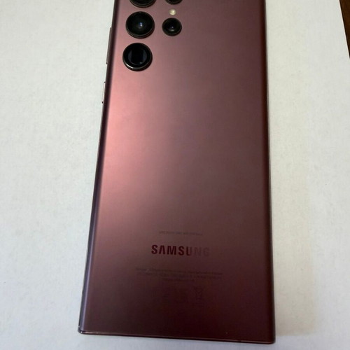 Samsung Galaxy S22 Ultra like new, 256GB, dual SIM, red