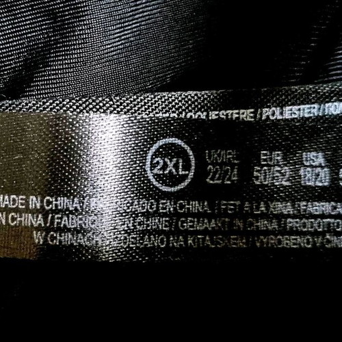 Primark Shaping Bodysuit XXL like new, black with built-in bra