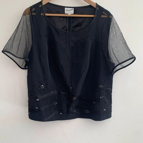 Bagatelle blouse black, like new, sizes XXL/3XL