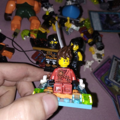 Lego Ninjago like new, very good condition, some wear on Kai