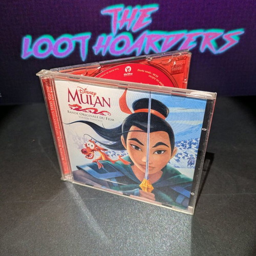 Mulan Disney soundtrack CD like new, French edition