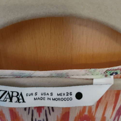 Zara shirt S airy, transparent, like new, unworn