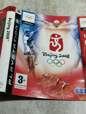 PlayStation 3 Beijing 2008 used cover and manual without disc
