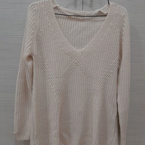 Zachari knitted long sweater used, size M, 100% acrylic