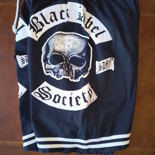 Black Label Society shorts like new, one size fits all