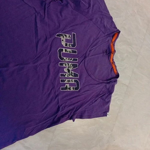 Puma women's sports T-shirt purple size L like new