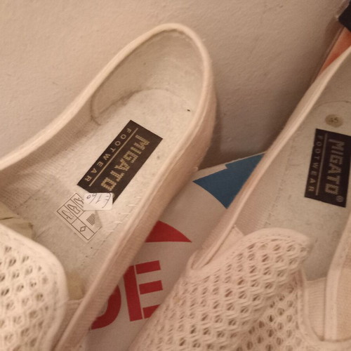Migato espadrilles size 45, beige, breathable