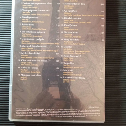 French Song Anthology CD like new
