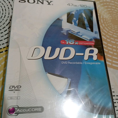 Sony DVD-R pack of 4, 4.7 GB new