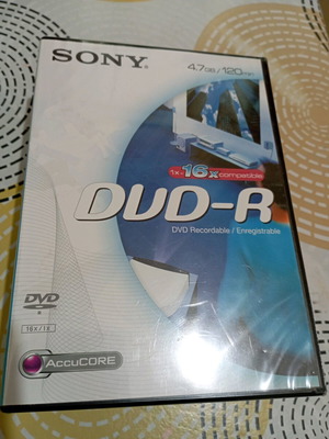 Sony DVD-R pack of 4, 4.7 GB new