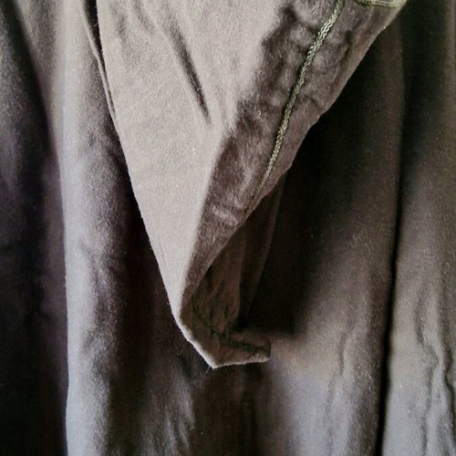 Moroccan men's kelebia like new, black, woolen