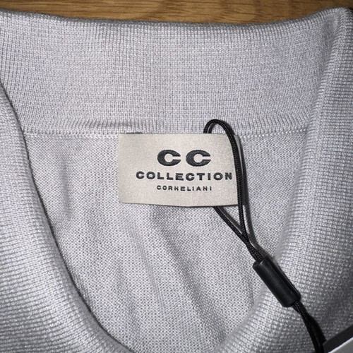 CC Collection Corneliani polo shirt, grey, size L