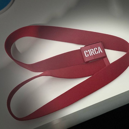 C1RCA belt new, adjustable, red
