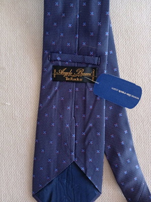 Vintage Silk Tie Angelo Bosani New With Tags Made in Italy