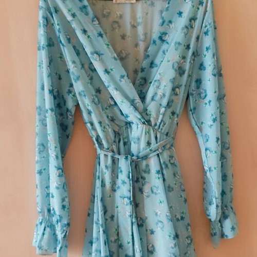Summer-autumn floral dress, M Made In Italy
