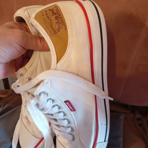 Levi's men's summer sneakers white size 43 new