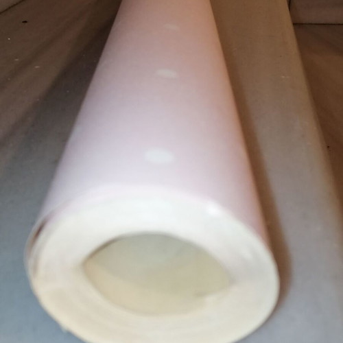 Wallpaper roll like new, pink, 0.58 m wide