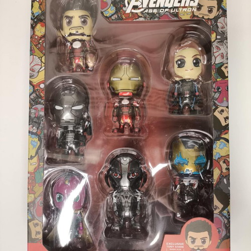 Hot Toys Cosbaby Marvel Avengers Age of Ultron Collectible Set Series 2 like new, sealed