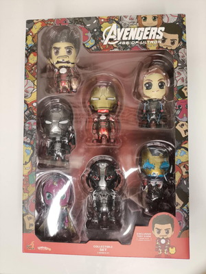 Hot Toys Cosbaby Marvel Avengers Age of Ultron Collectible Set Series 2 like new, sealed