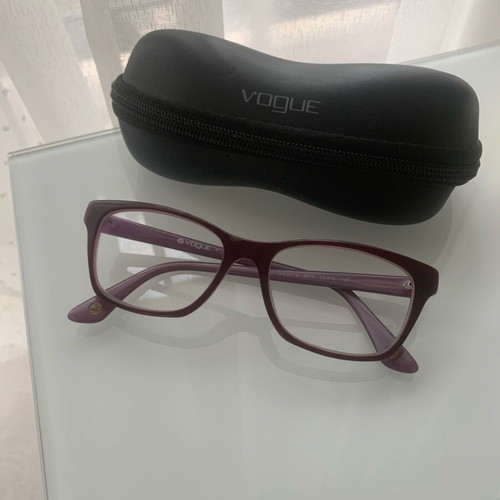 Vogue women's myopia glasses frame like new, purple