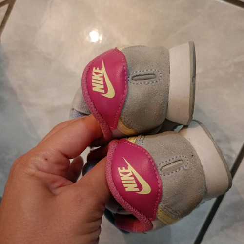 Nike athletic shoes used for girl size 24